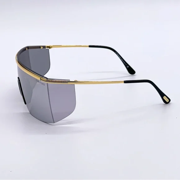 NEW TOM FORD PAVLOS-02 TF980 30C MEN’S SHIELD SUNGLASSES TOM FORD FT0980/S